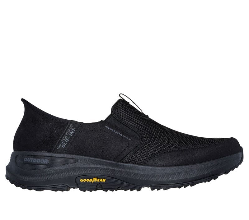 مدل کفش : Skechers Slip-ins: GO WALK Outdoor - Andes II کفش مردانه اسکچرز مدل SKECHERS 216425-BBK
