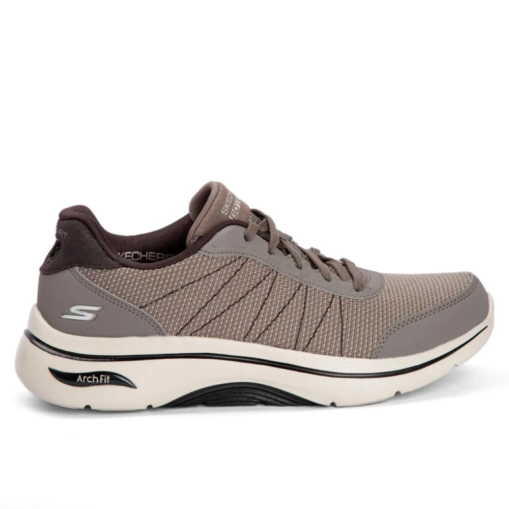 مدل کفش : GO WALK ARCHFIT 2.0-UMI کفش مردانه اسکچرز مدل SKECHERS 216603-BRN