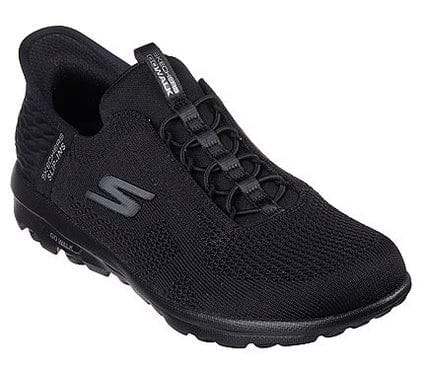 مدل کفش : Skechers Slip-ins: GO WALK Travel - Milan کفش زنانه اسکچرز مدل SKECHERS 124279-BBK