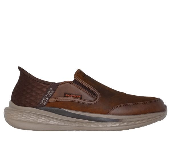 مدل کفش : Skechers Slip-ins Relaxed Fit: Slade - Cooper کفش مردانه اسکچرز مدل SKECHERS 205237-CDB
