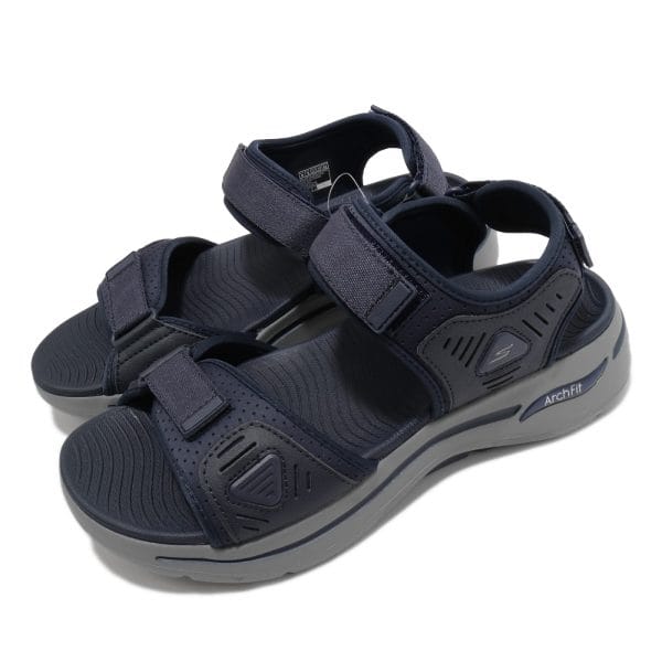 صندل مردانه اسکچرز مدل SKECHERS 229020-nvbl - تصویر 4