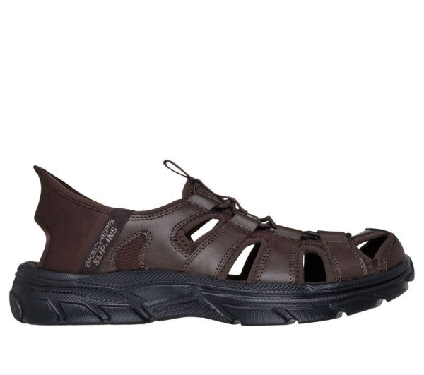 مدل صندل : Skechers Slip-ins: Revolted - Vartan صندل مردانه اسکچرز مدل SKECHERS 205182-CHOC