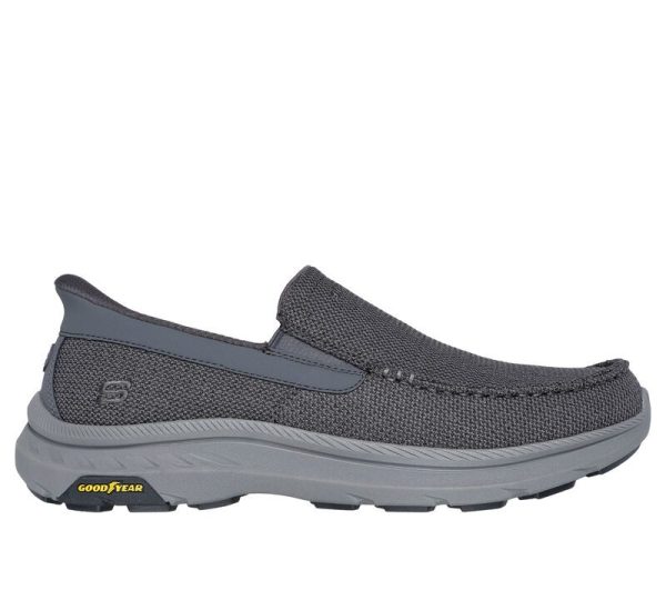 مدل کفش : Skechers Slip-ins: Pollard - Wilfred کفش مردانه اسکچرز مدل SKECHERS 205451-GRY