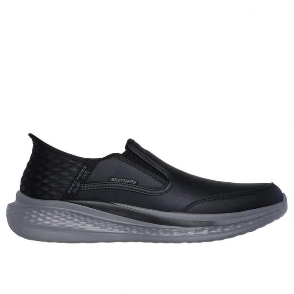مدل کفش : Skechers Slip-ins Relaxed Fit: Slade - Cooper کفش مردانه اسکچرز مدل SKECHERS 205237-BLK