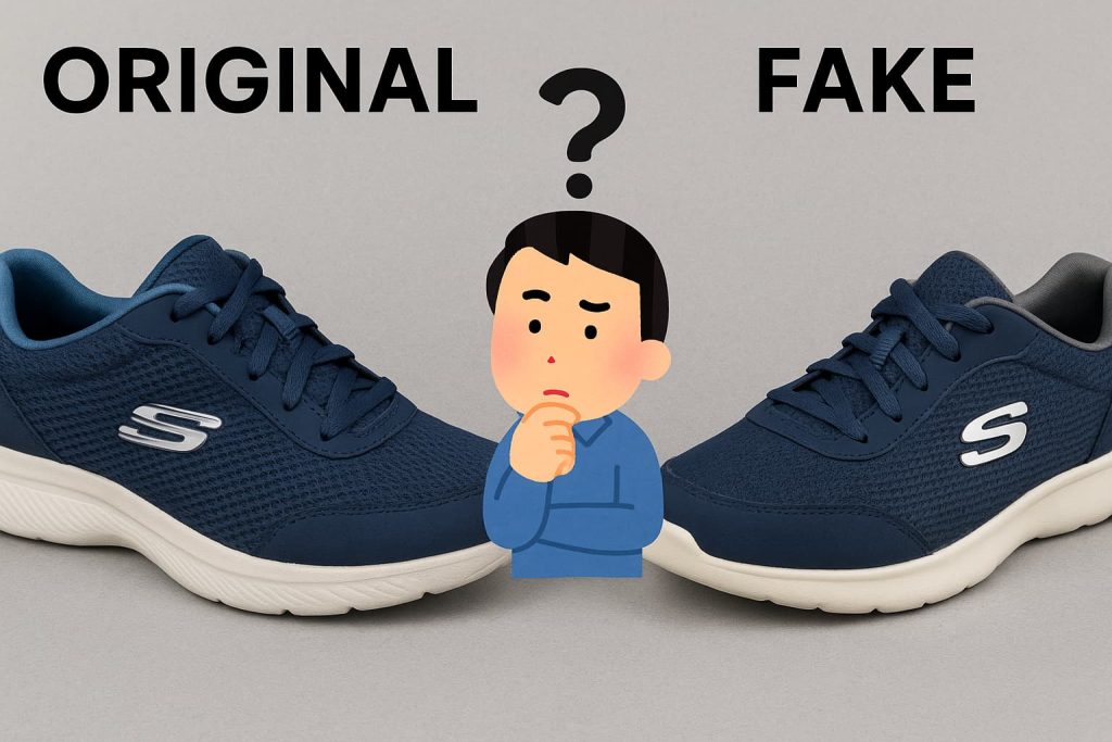 راهنمای تشخیص کفش اسکچرز (اسکیچرز) اورجینال اصل از کپی و فیک (تقلبی)