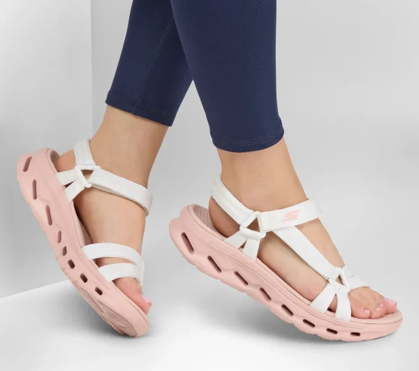 صندل زنانه اسکچرز SKECHERS GO WALK 141262-WTPK - تصویر 2
