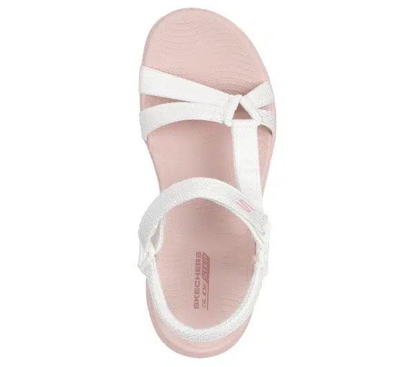 صندل زنانه اسکچرز SKECHERS GO WALK 141262-WTPK - تصویر 3