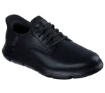 کفش چرم مردانه اسکچرز SKECHERS 205046W-BBK - تصویر 4