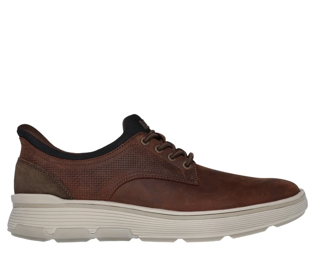 کفش مردانه اسکچرز SKECHERS CASUAL GLIDE CELL DUNCAN 205317-RDBR
