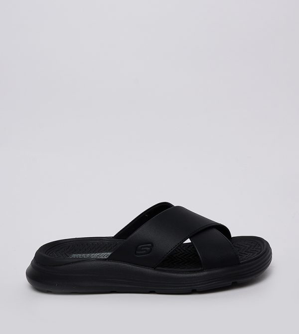 دمپایی مردانه اسکچرز مدل SKECHERS 205627/BBK