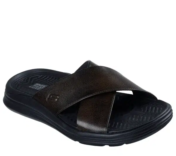 دمپایی مردانه اسکچرز مدل SKECHERS 205627/DKBR