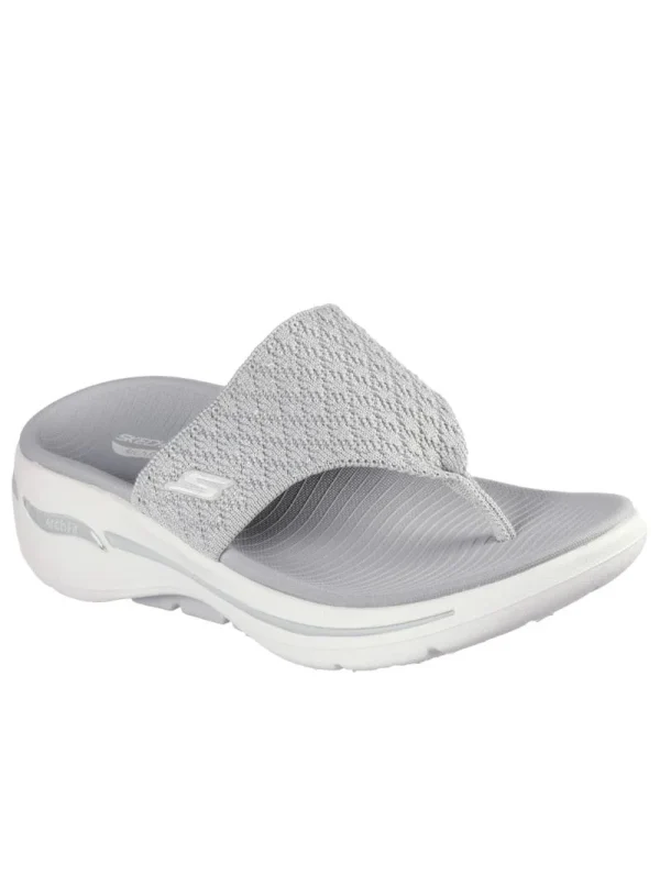 صندل زنانه اسکچرز SKECHERS GOwalk Arch Fit 140803-GRY