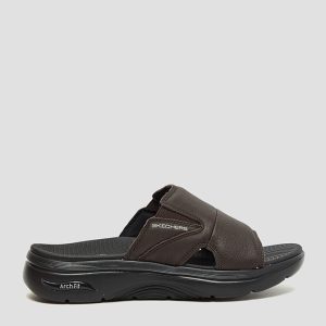 دمپایی مردانه اسکچرز SKECHERS GO WALK Arch Fit 2.0 229392/BRN