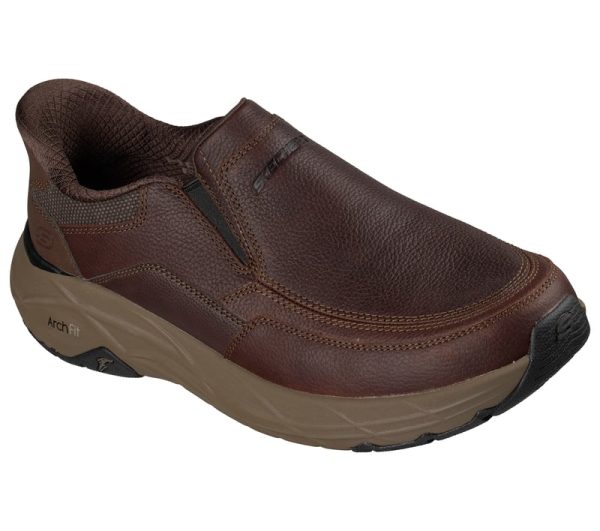 کفش مردانه اسکچرز Skechers Slip-ins Relaxed Fit: Arch Fit 205796/RDBR