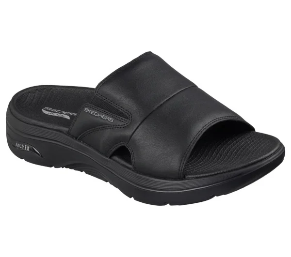 دمپایی مردانه اسکچرز SKECHERS GO WALK Arch Fit 2.0 229392/BBK
