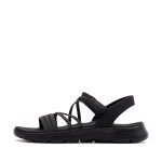 صندل زنانه اسکچرز Skechers Go Walk Flex 141473/BKGY