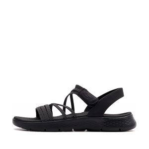 صندل زنانه اسکچرز Skechers Go Walk Flex 141473/BKGY