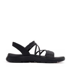 صندل زنانه اسکچرز Skechers Go Walk Flex 141473/BKGY