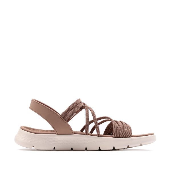 صندل زنانه اسکچرز Skechers Go Walk Flex 141473/TAN صندل زنانه اسکچرز Skechers Go Walk Flex 141473/TAN