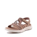 صندل زنانه اسکچرز Skechers Go Walk Flex 141473/TAN