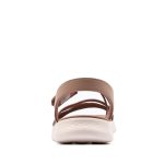 صندل زنانه اسکچرز Skechers Go Walk Flex 141473/TAN