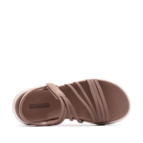 صندل زنانه اسکچرز Skechers Go Walk Flex 141473/TAN