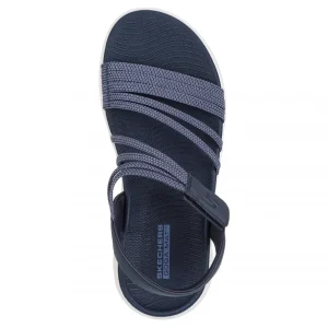صندل زنانه اسکچرز Skechers Go Walk Flex 141473/NVY