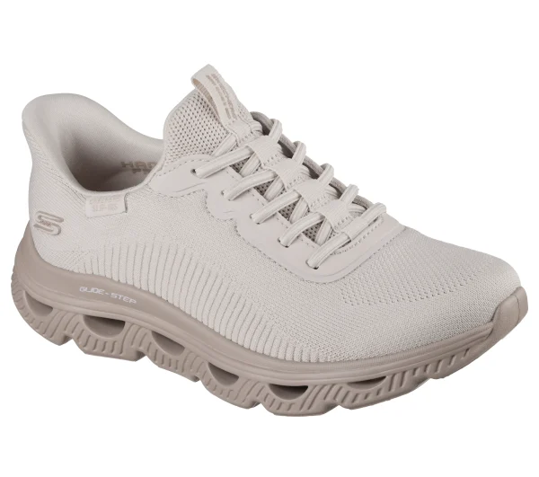 کفش زنانه اسکچرز Skechers Slip-Ins: BOBS Sport Arc Waves 117629/NAT