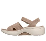 صندل زنانه اسکچرز  SKECHERS GO WALK Arch Fit 2.0 - Sage 140840/TAN